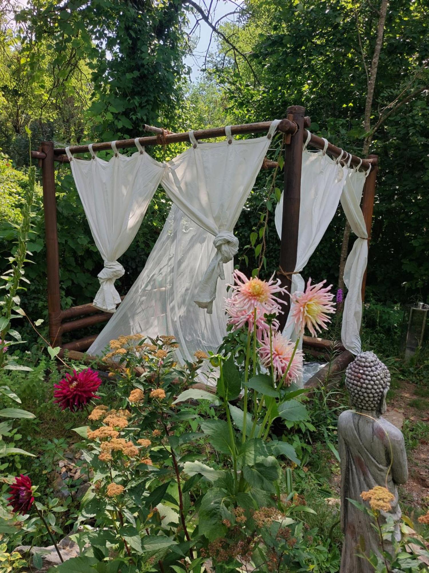 Gite Et Jardin En Bord De Riviere Saumane Exterior photo